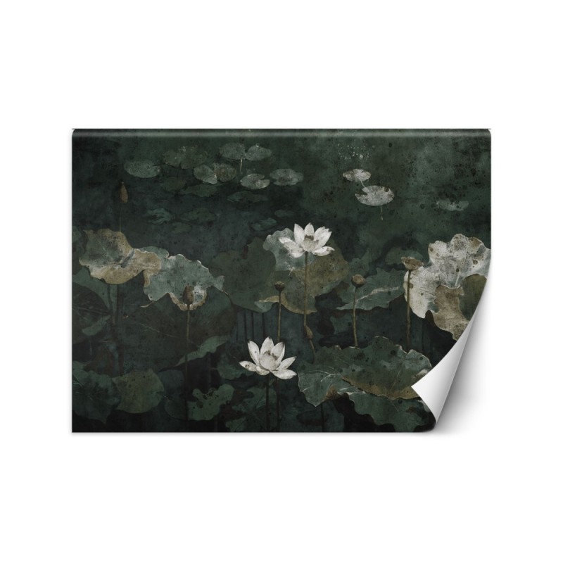 Wall mural - Vintage water lilies | FEEBY