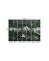 Wall mural - Vintage water lilies | FEEBY