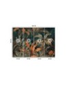 Unique wall mural - Palm trees in jungle landscape | FEEBY