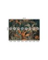 Unique wall mural - Palm trees in jungle landscape | FEEBY