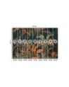 Unique wall mural - Palm trees in jungle landscape | FEEBY