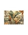 Fashionable wallpaper - Banana leaves in sepia | FEEBY