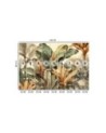 Fashionable wallpaper - Banana leaves in sepia | FEEBY