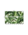 Wall mural for bedroom - Green tropical leaves | FEEBY