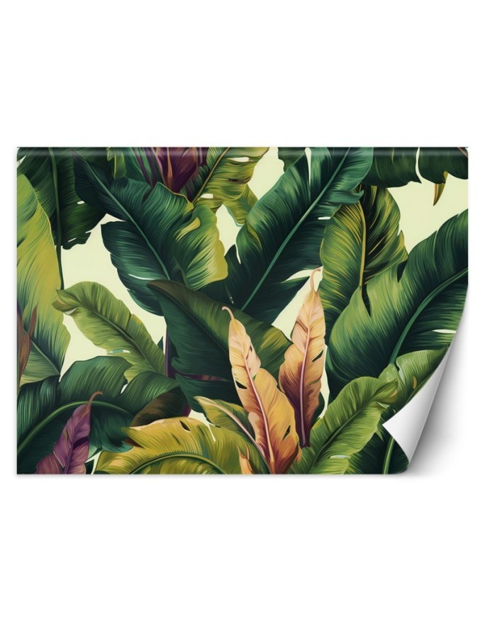Wall mural - Colorful tropical leaves | FEEBY
