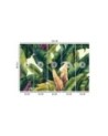 Wall mural - Colorful tropical leaves | FEEBY
