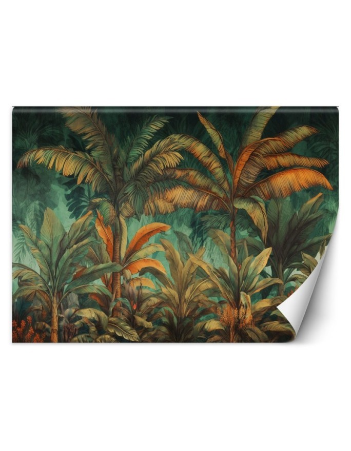 Modern wall mural - Palm trees in jungle landscape | FEEBY