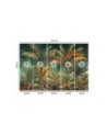 Modern wall mural - Palm trees in jungle landscape | FEEBY
