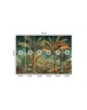 Modern wall mural - Palm trees in jungle landscape | FEEBY