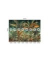 Modern wall mural - Palm trees in jungle landscape | FEEBY