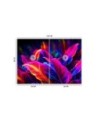 Stylish wallpaper - Neon leaves | FEEBY