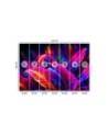 Stylish wallpaper - Neon leaves | FEEBY