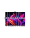Stylish wallpaper - Neon leaves | FEEBY