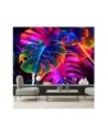 Wall mural - Monstera fluorescent leaves | FEEBY