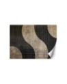 Wall mural for bedroom - Retro abstract shapes | FEEBY