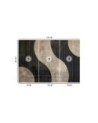 Wall mural for bedroom - Retro abstract shapes | FEEBY