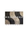 Wall mural for bedroom - Retro abstract shapes | FEEBY
