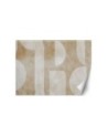 Modern wall mural - Beige abstract shapes | FEEBY