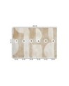 Modern wall mural - Beige abstract shapes | FEEBY