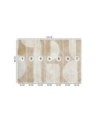 Modern wall mural - Beige abstract shapes | FEEBY