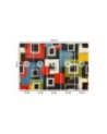 Wallpaper - Colorful retro abstraction | FEEBY