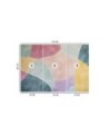 Wall mural - Colorful pastel shapes abstraction | FEEBY