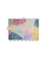 Wall mural - Colorful pastel shapes abstraction | FEEBY
