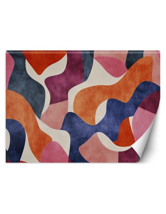 Wall mural for bedroom - Modern colorful abstraction | FEEBY