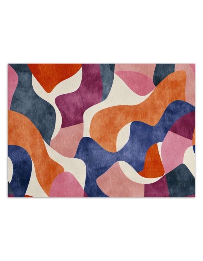 Wall mural for bedroom - Modern colorful abstraction | FEEBY