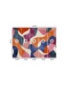 Wall mural for bedroom - Modern colorful abstraction | FEEBY