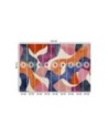 Wall mural for bedroom - Modern colorful abstraction | FEEBY