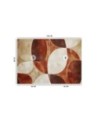 Modern wall mural - Abstract shapes brown vintage | FEEBY