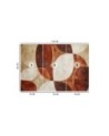 Modern wall mural - Abstract shapes brown vintage | FEEBY