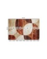 Modern wall mural - Abstract shapes brown vintage | FEEBY