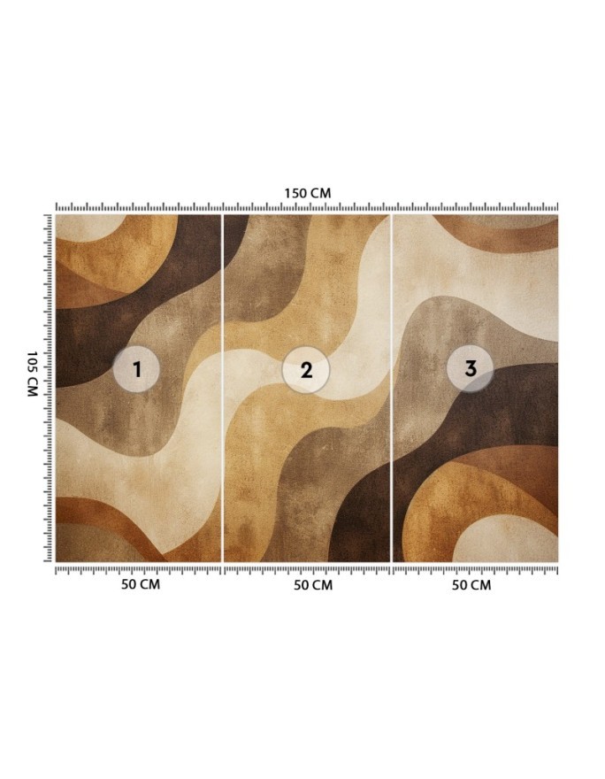 Wallpaper - Boho style waves | FEEBY