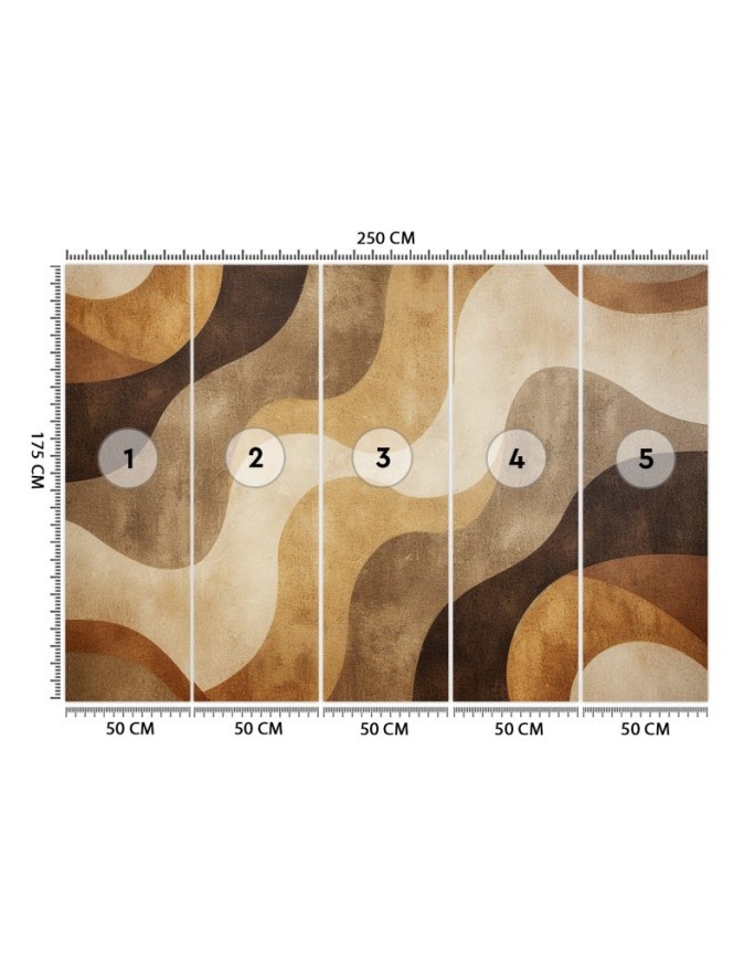 Wallpaper - Boho style waves | FEEBY