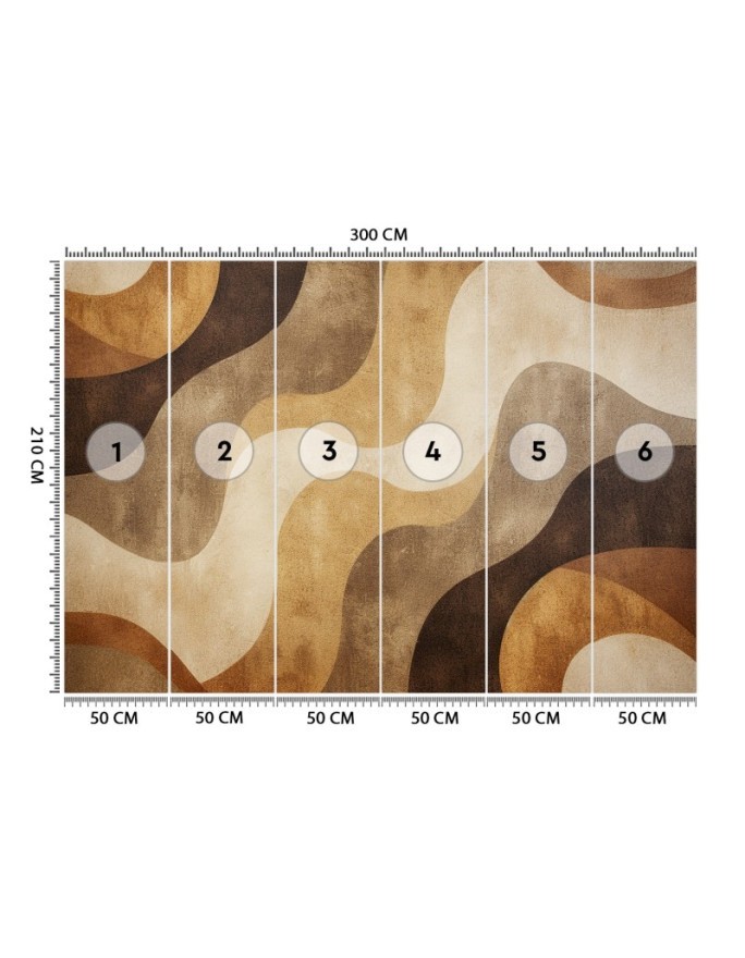Wallpaper - Boho style waves | FEEBY