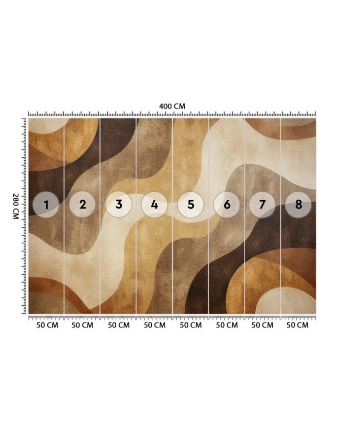 Wallpaper - Boho style waves | FEEBY
