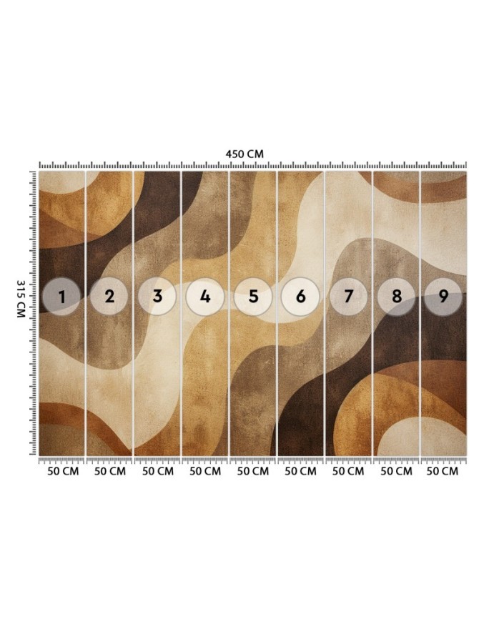 Wallpaper - Boho style waves | FEEBY