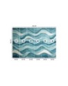 Wall mural - Sea Waves Abstraction | FEEBY