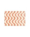 Modern wall mural - Wavy abstract retro | FEEBY