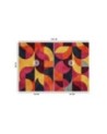 Wall mural for living room - Geometric mosaic | FEEBY