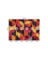 Wall mural for living room - Geometric mosaic | FEEBY