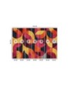 Wall mural for living room - Geometric mosaic | FEEBY