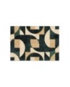 Wall mural for bedroom - Retro abstract mosaic | FEEBY