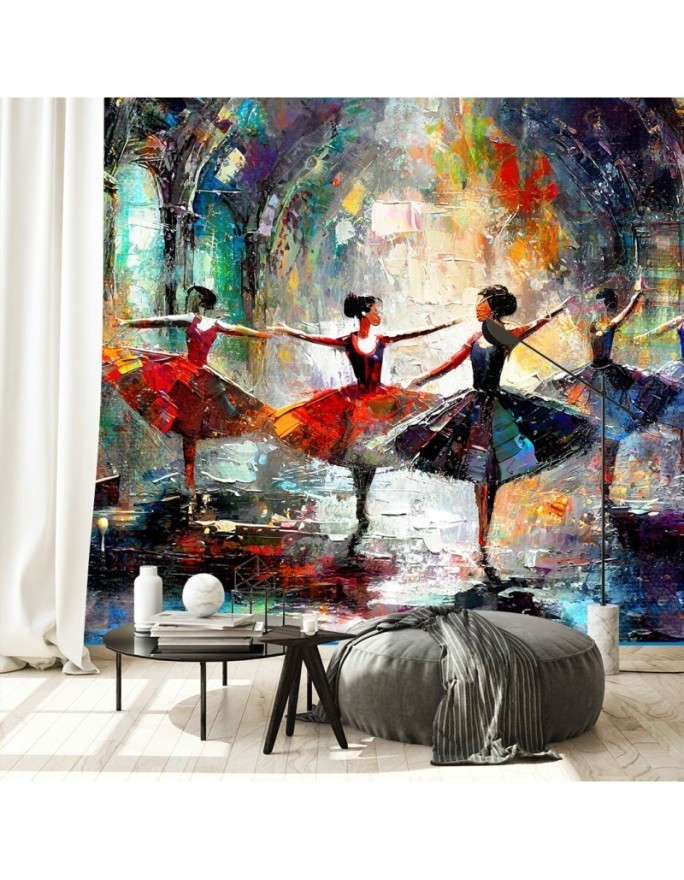 Fashionable wallpaper - Ballerinas Dance Music | FEEBY