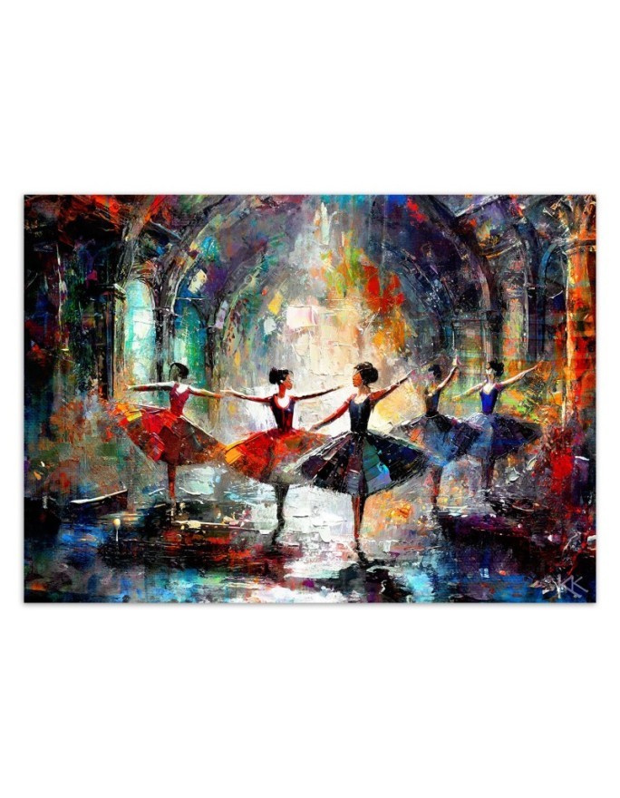 Fashionable wallpaper - Ballerinas Dance Music | FEEBY