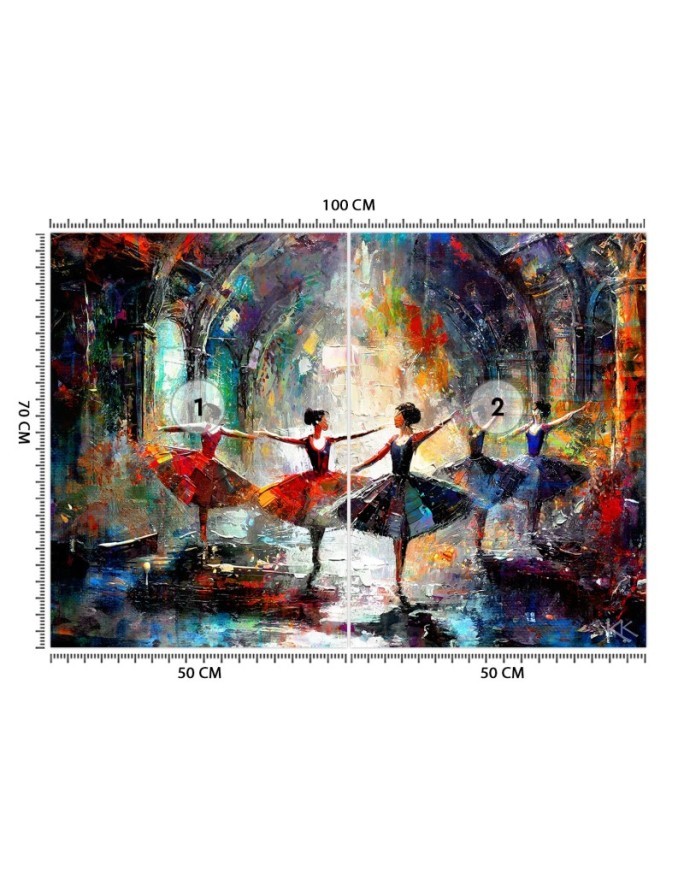Fashionable wallpaper - Ballerinas Dance Music | FEEBY