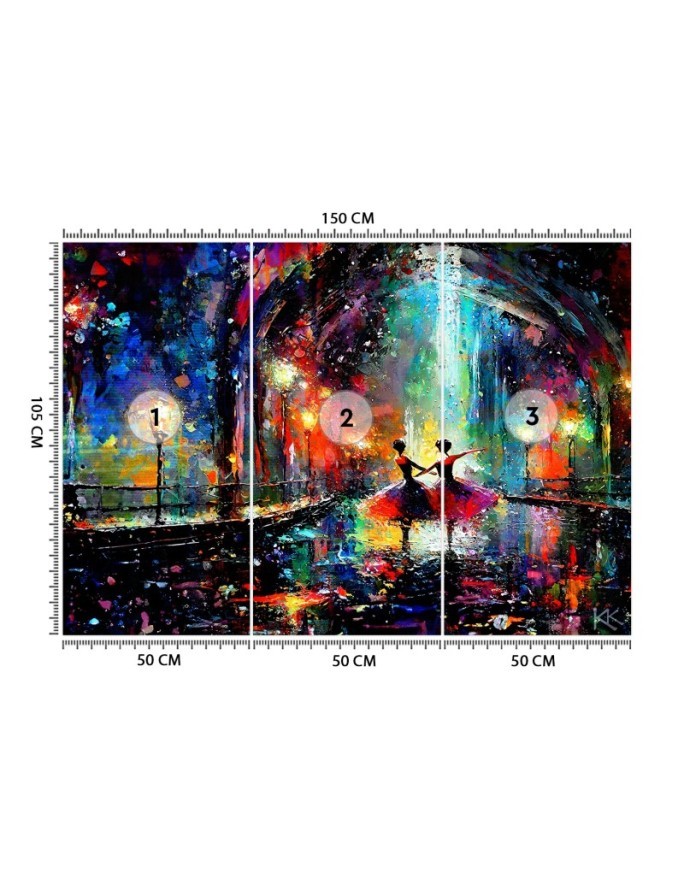 Modern wallpaper - Ballerinas Music Dance | FEEBY