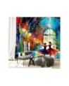 Modern wall mural - Dancing Ballerinas Abstract | FEEBY